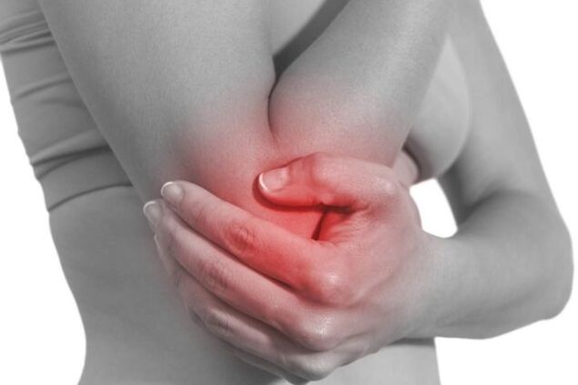 Elbow pain in osteoarthritis and its treatment